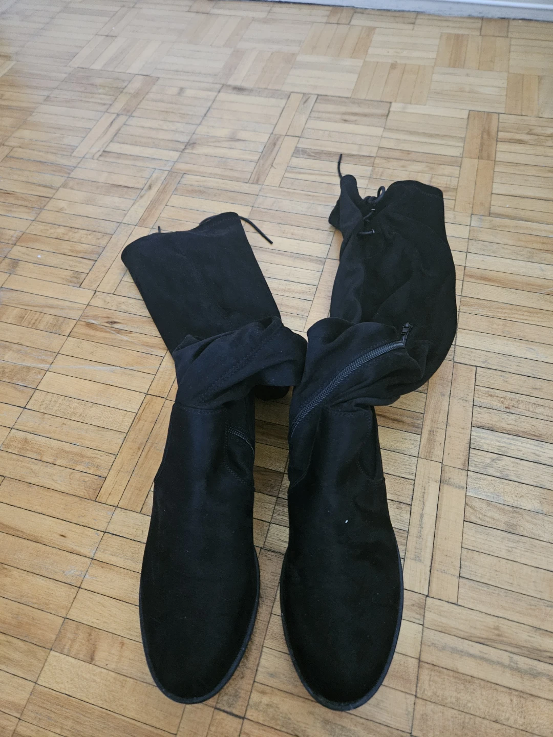 Black Over-the-Knee Boots