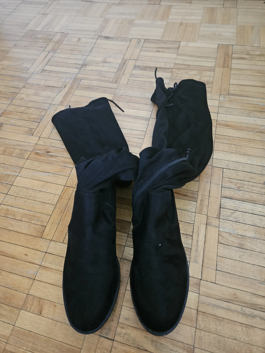 Black Over-the-Knee Boots - photo 2