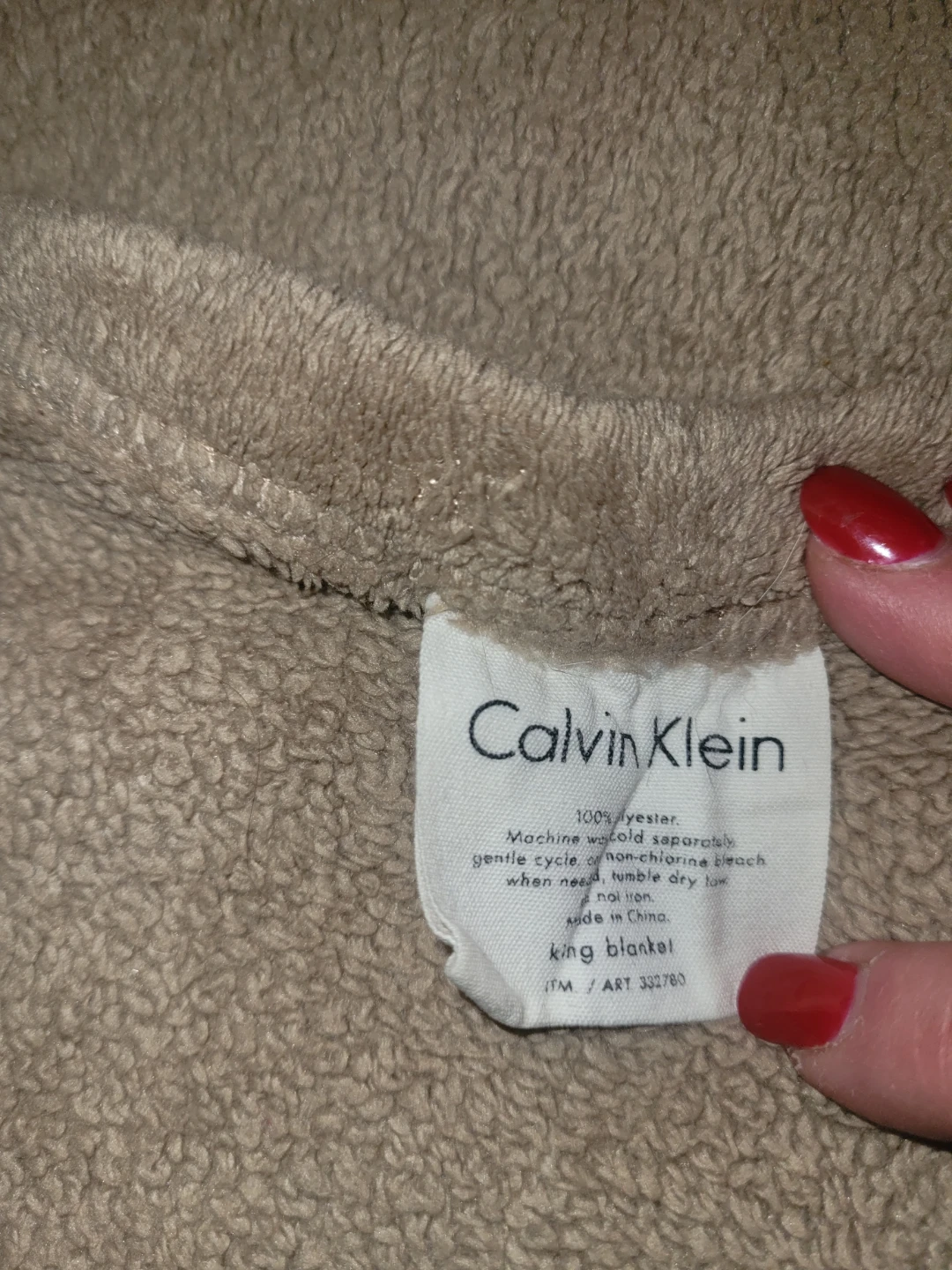 Calvin Klein King Blanket🥕 freecylle - photo 2