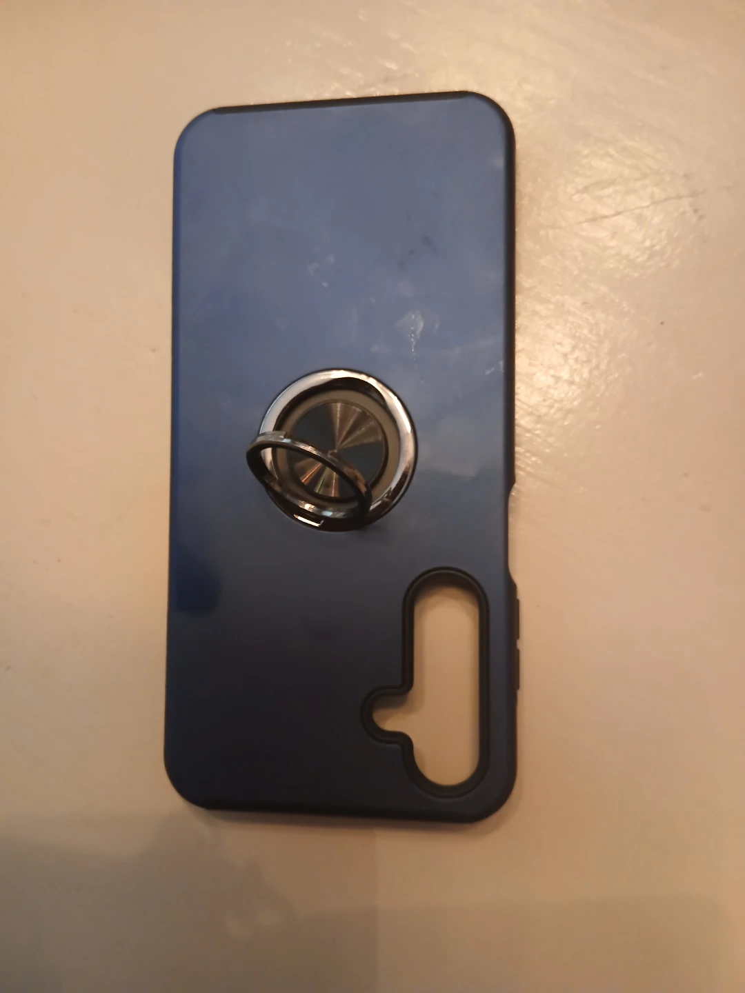Blue Phone Case with Ring Holder - photo 2