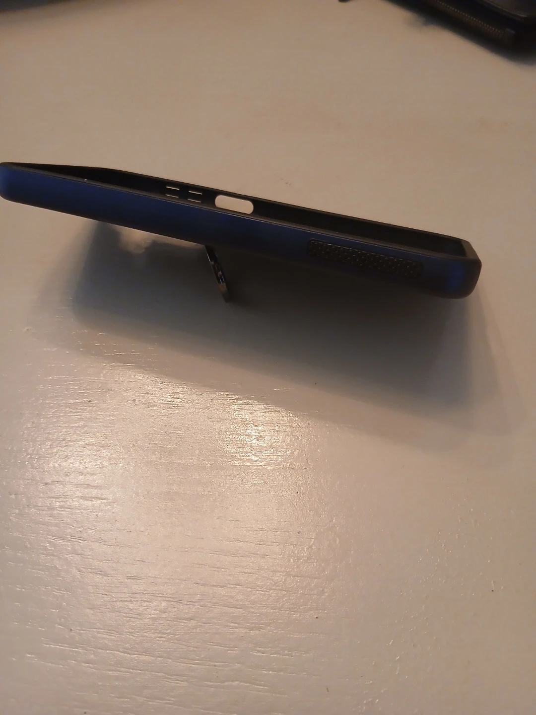 Blue Phone Case with Ring Holder - photo 3