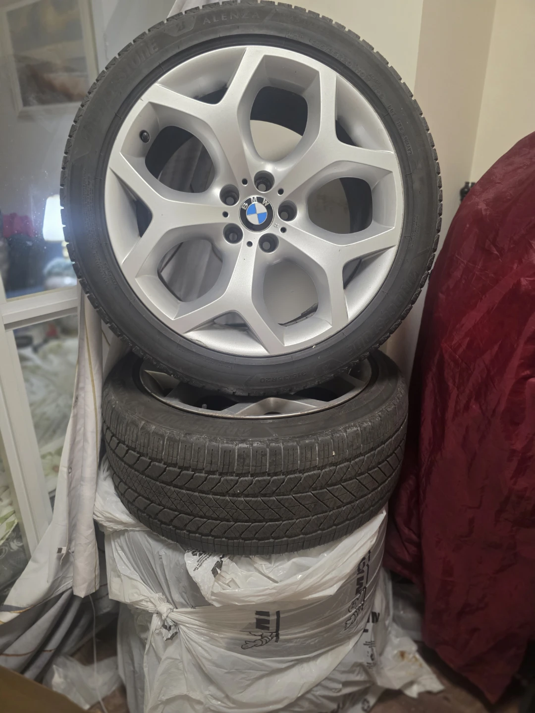 BMW Alloy Wheel with Bridgestone Tire