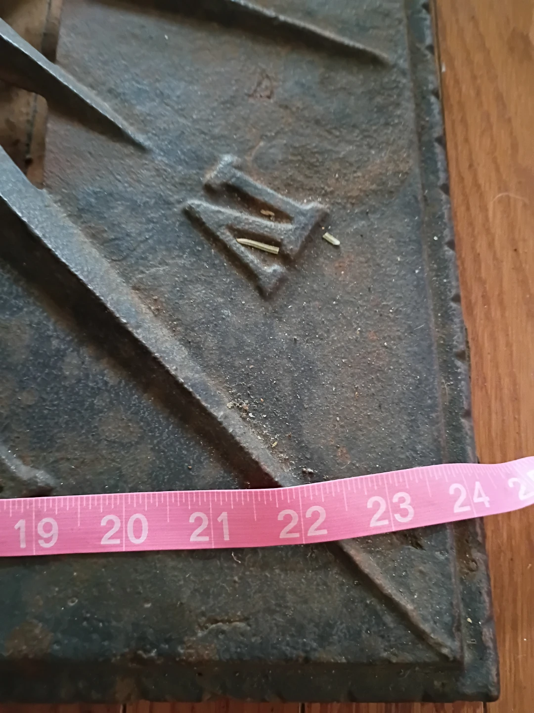 Vintage Cast Iron Roman Numeral Patio Umbrella Stand - photo 5
