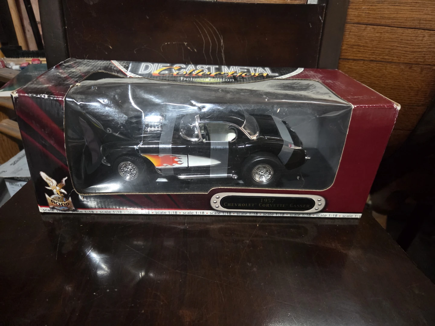 1957 Chevrolet Corvette Gasser Die-Cast Model Car - Scale 1:18 - photo 2