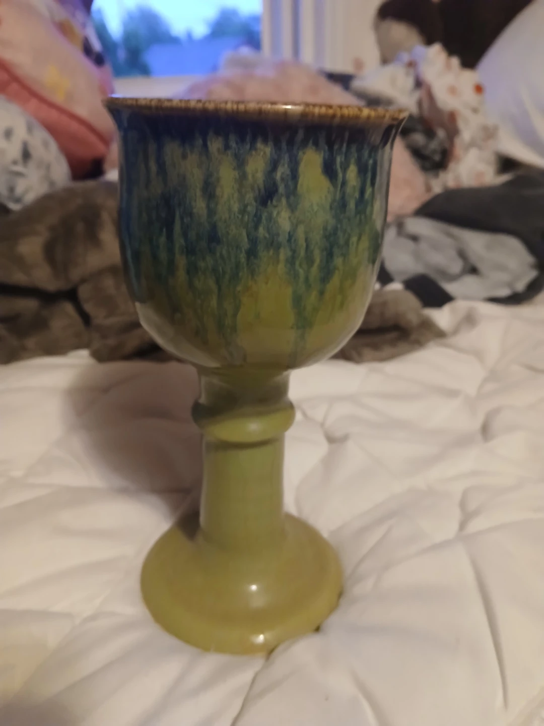 Handmade Ceramic Goblet
