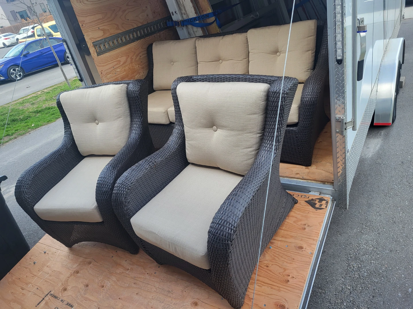 Outdoor  Sofa and Chairs Set - photo 3