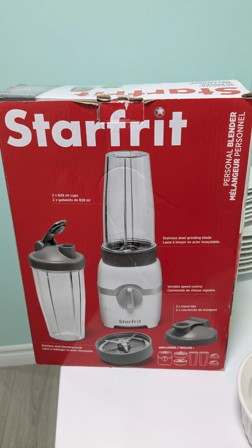 Starfrit Personal Blender with 2 x 828 ml Cups