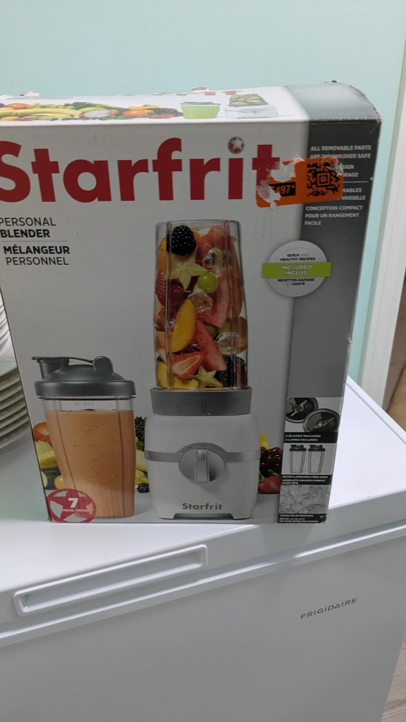 Starfrit Personal Blender with 2 x 828 ml Cups - photo 2