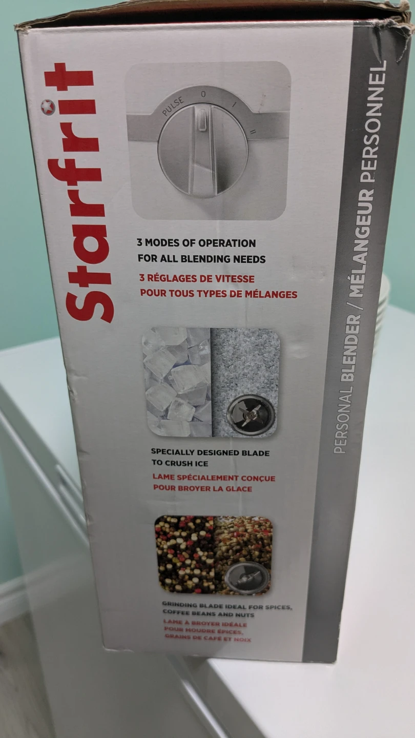 Starfrit Personal Blender with 2 x 828 ml Cups - photo 4