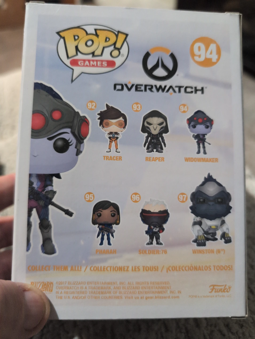 Funko Pop! Overwatch Widowmaker #94 Vinyl Figure - photo 2