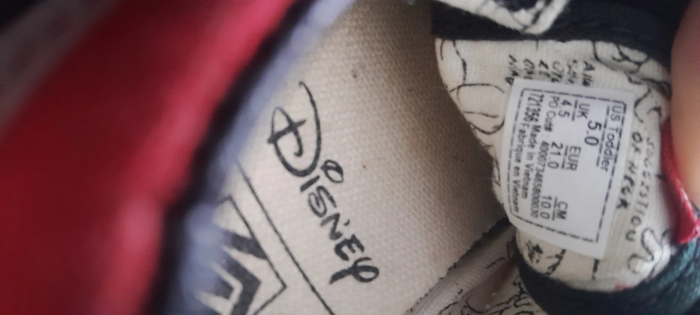 Vans Toddler Disney Mickey Mouse Shoes - photo 2