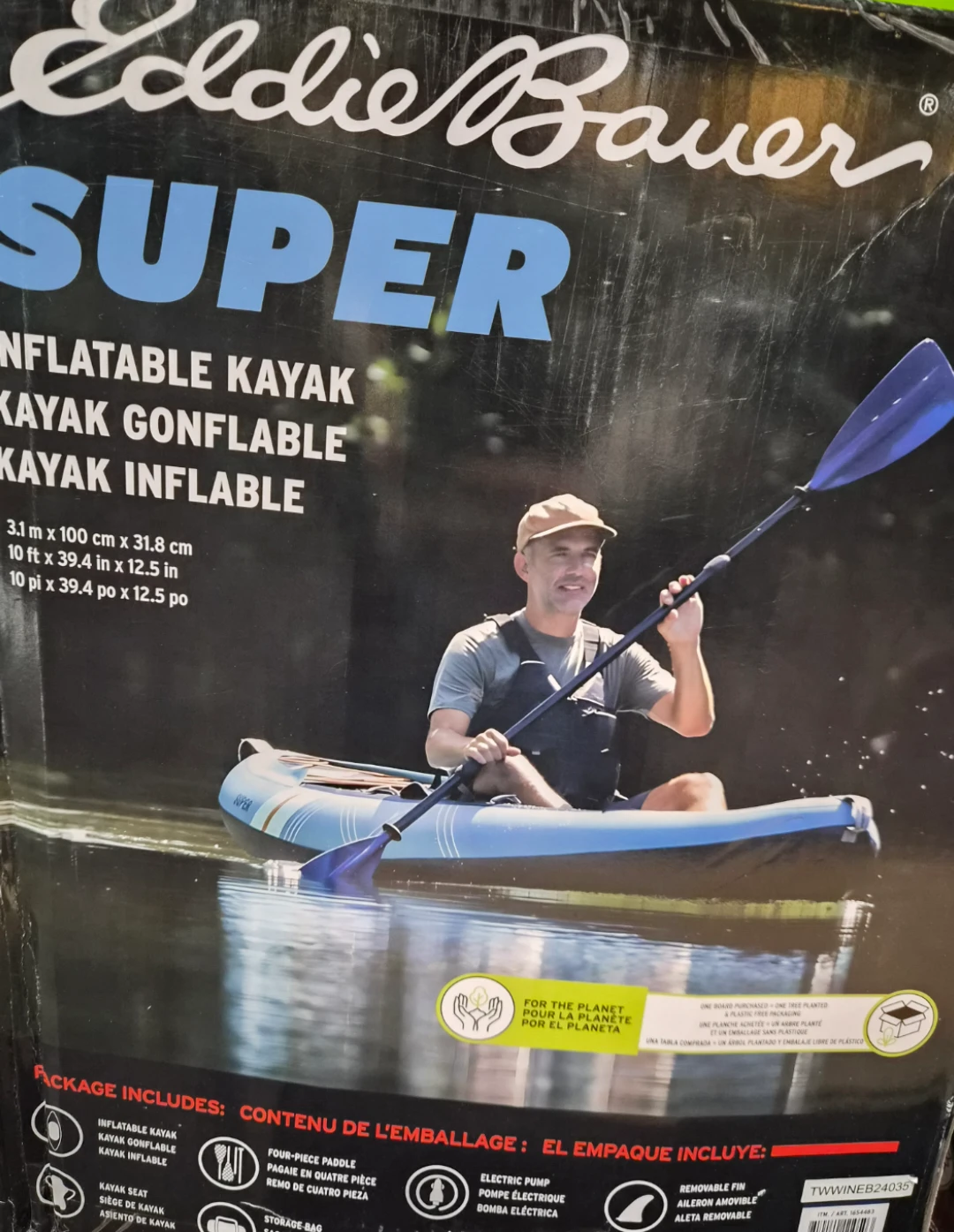 Eddie Bauer SUPER Inflatable Kayak
