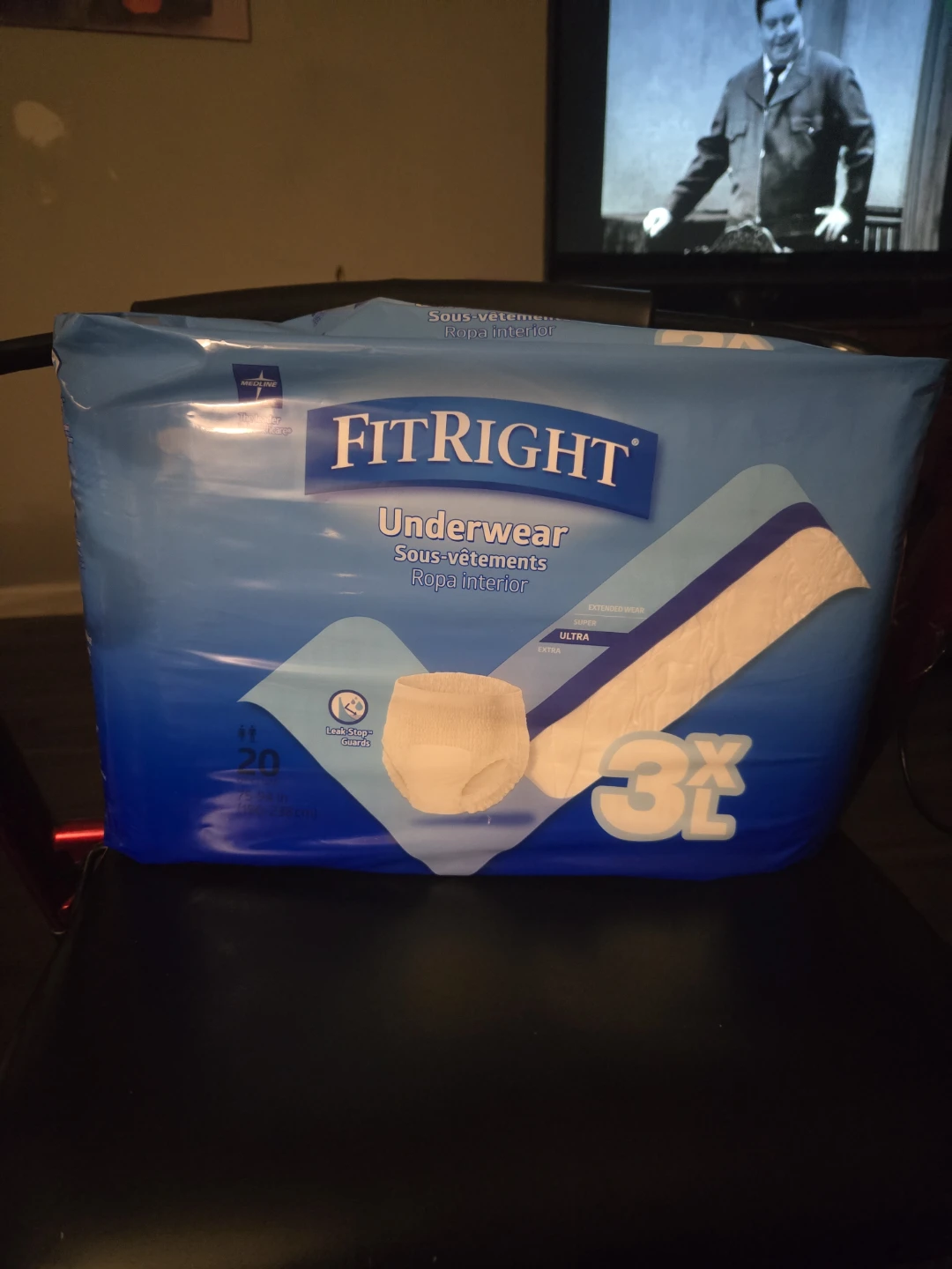 FitRight Underwear 3XL (20 Count)