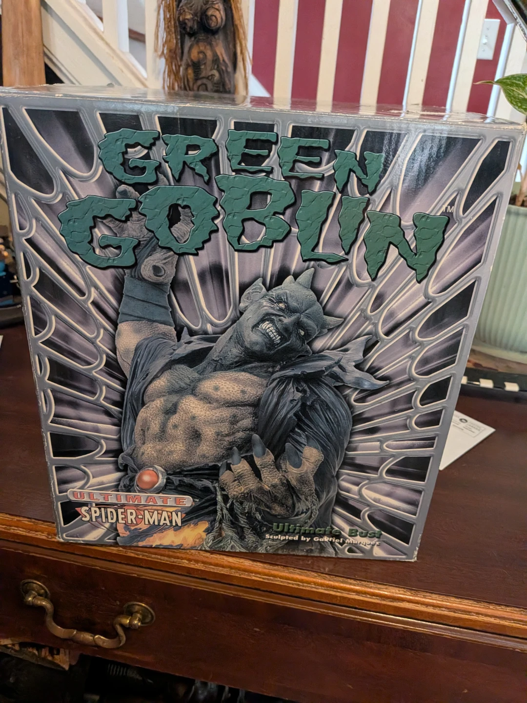Ultimate Spider-Man Green Goblin Bust