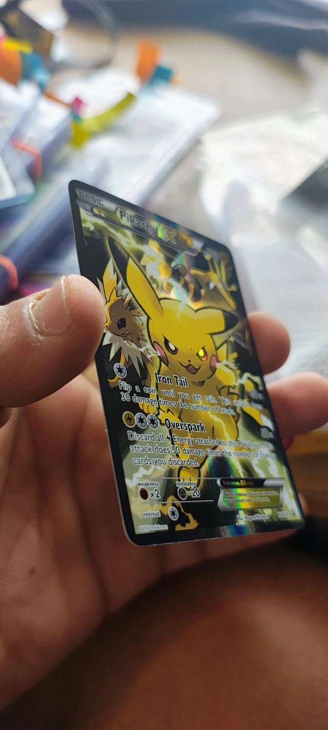 Pokémon Pikachu EX Card - photo 2