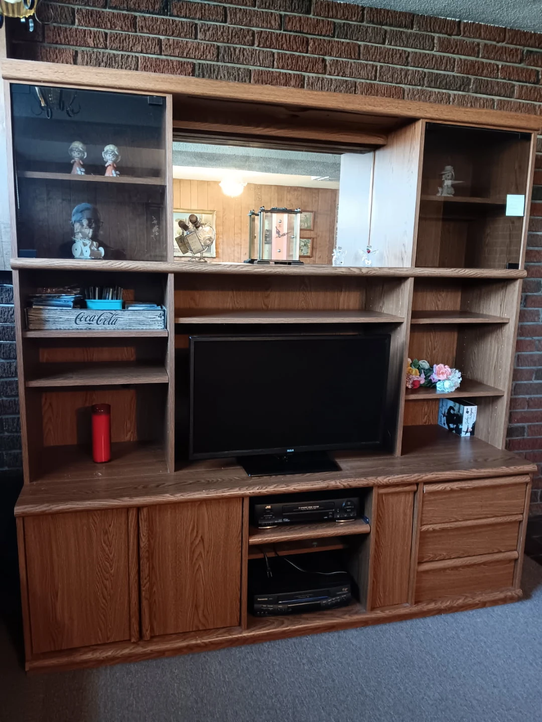 Wooden Entertainment Centre