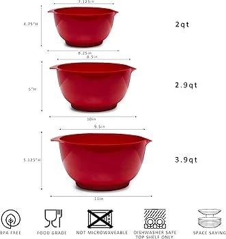MASTER Chef Mixing Bowl Set (3 Piece) - photo 2