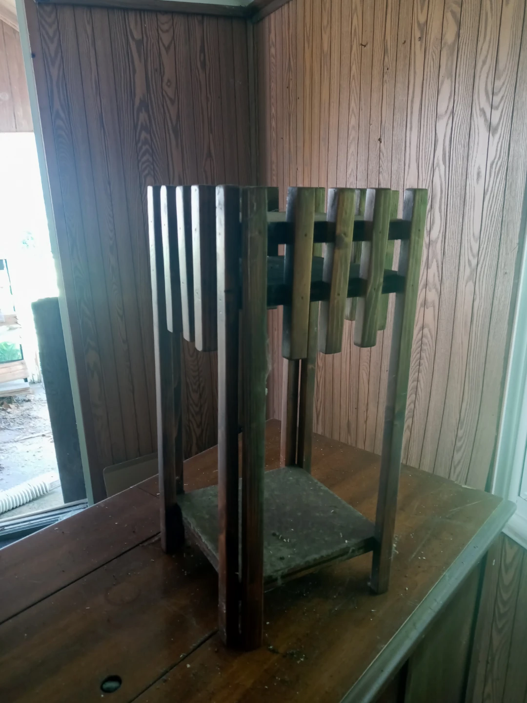 Wooden Plant Stand
