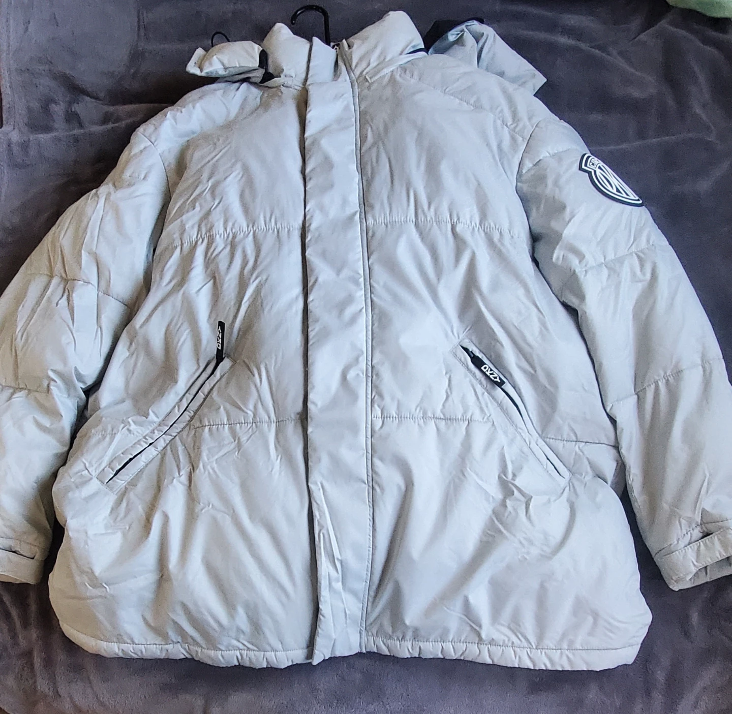 DKNY Reflective Puffer Jacket