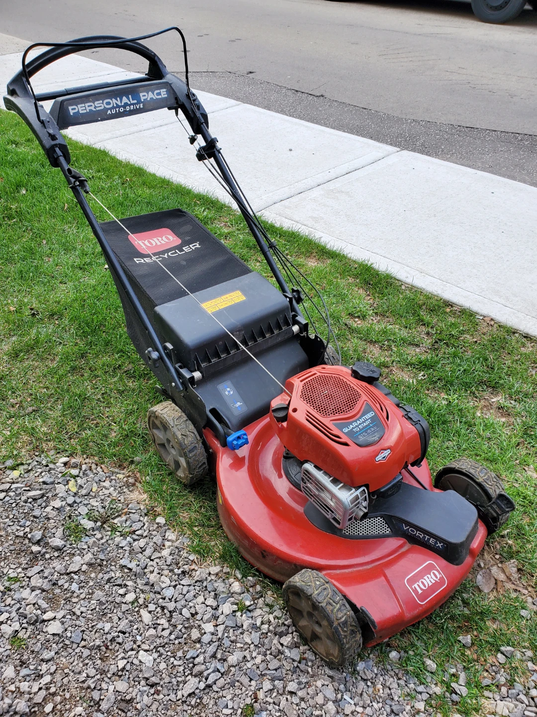 Gas 22" Blade Auto Frive Lawn Mower with Bag - photo 2