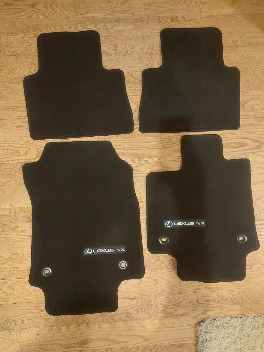 New OEM Lexus NX200 NX300 Floor Mats Set