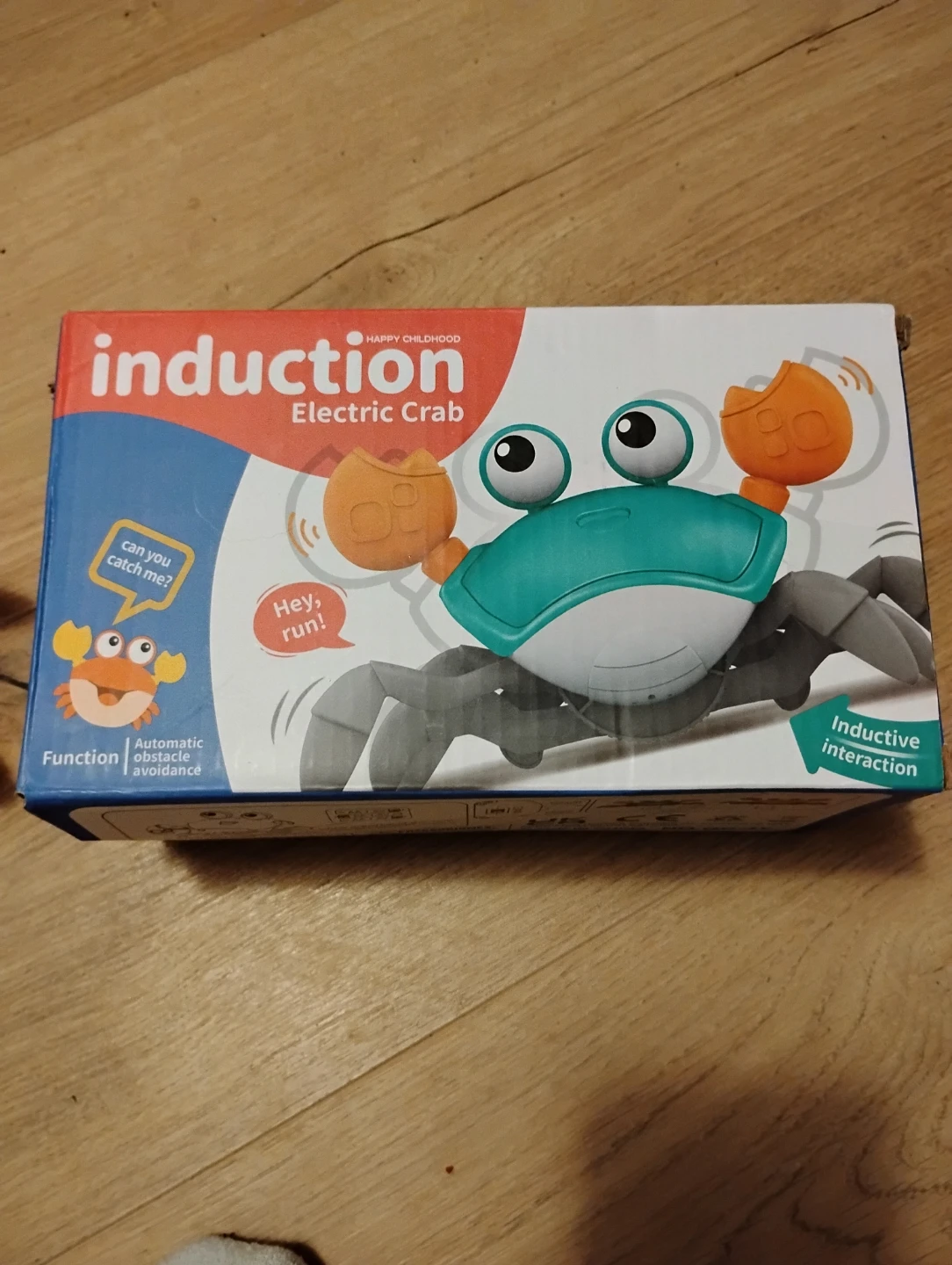 Happy Childhood Induction Electric Crab Toy