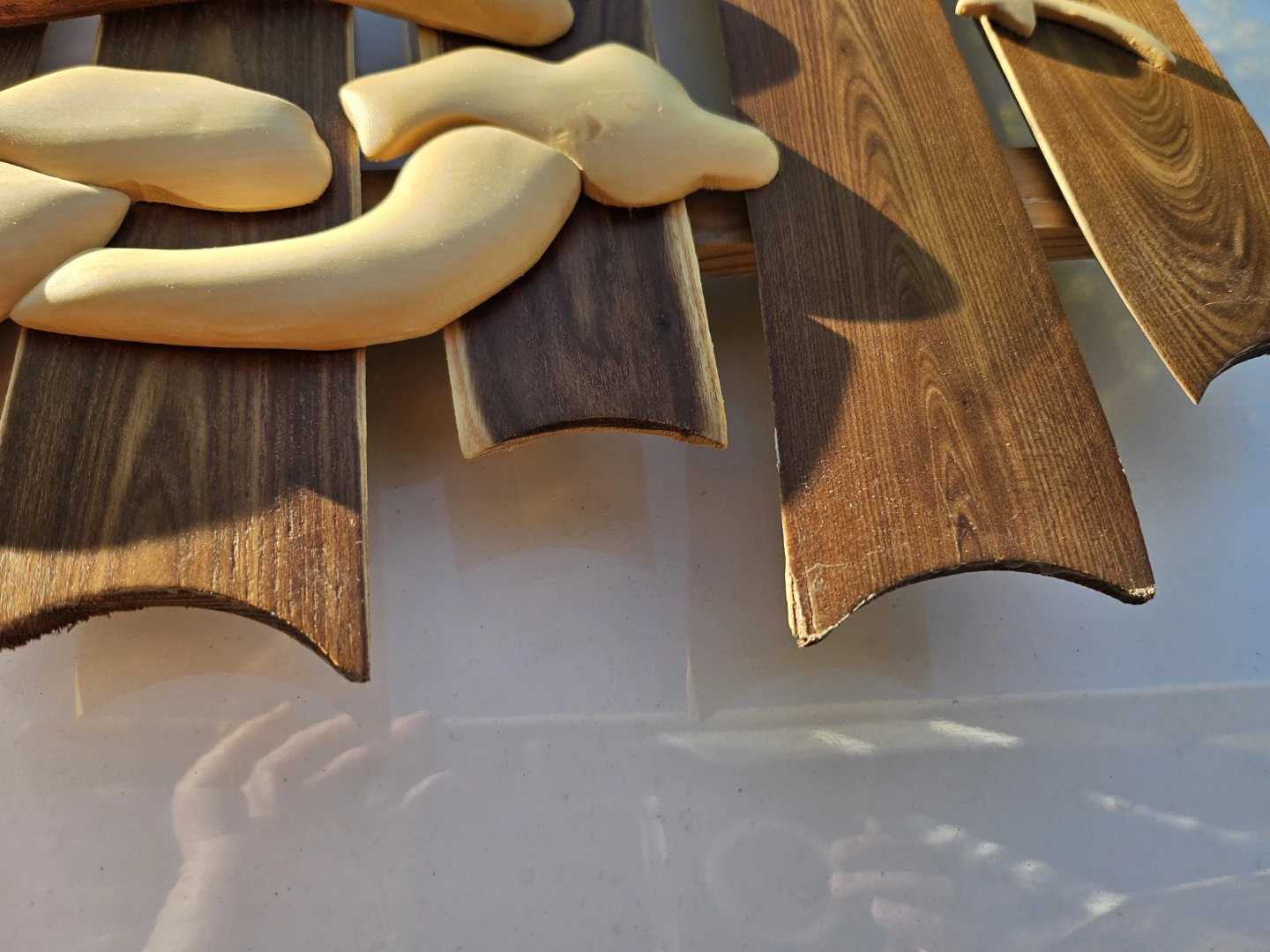 Wooden Ship Wall Art,small damage - photo 4