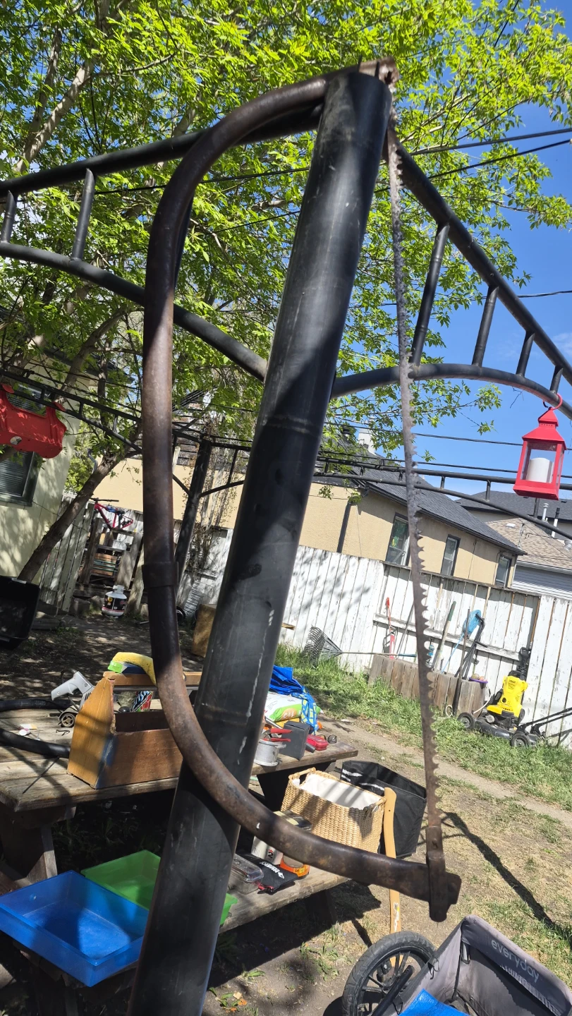 Vintage Pole Saw with Handle