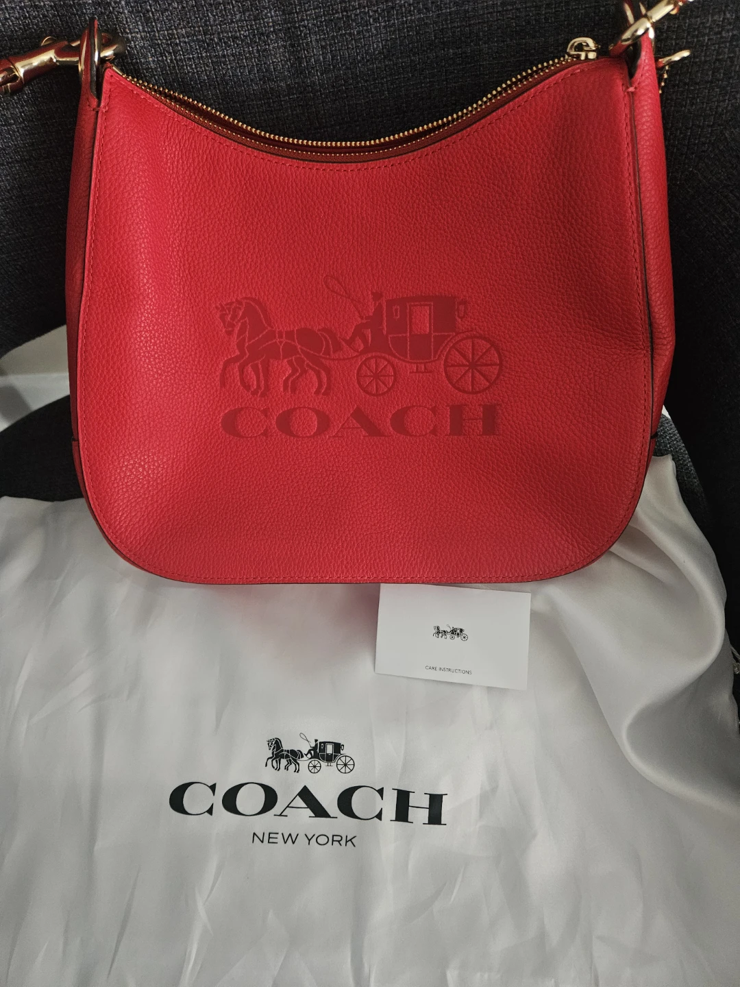 Brand New Coach zip top hobo bag - photo 3