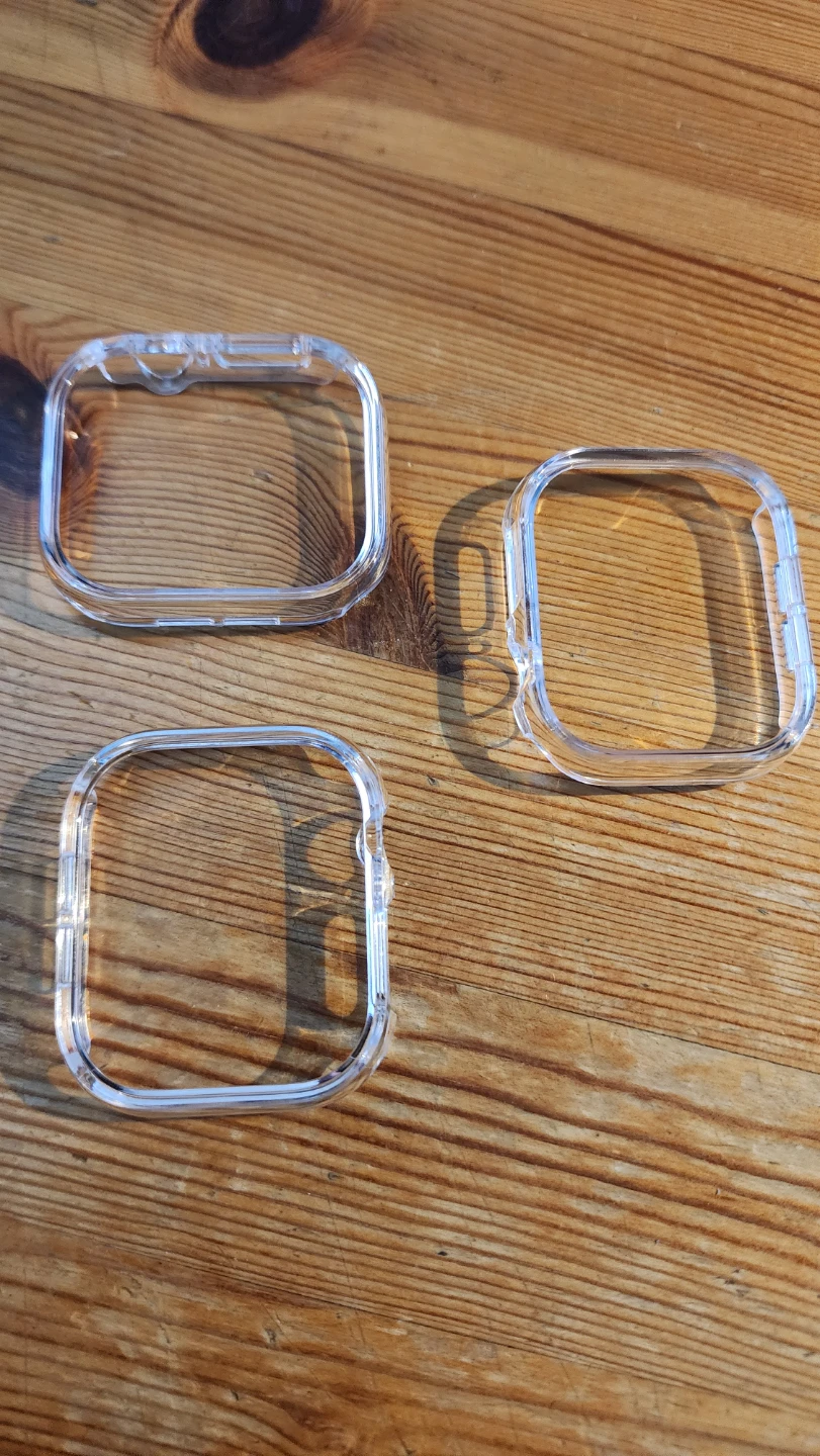 3 Clear Watch Case Protectors 1 for 5 3 for 10