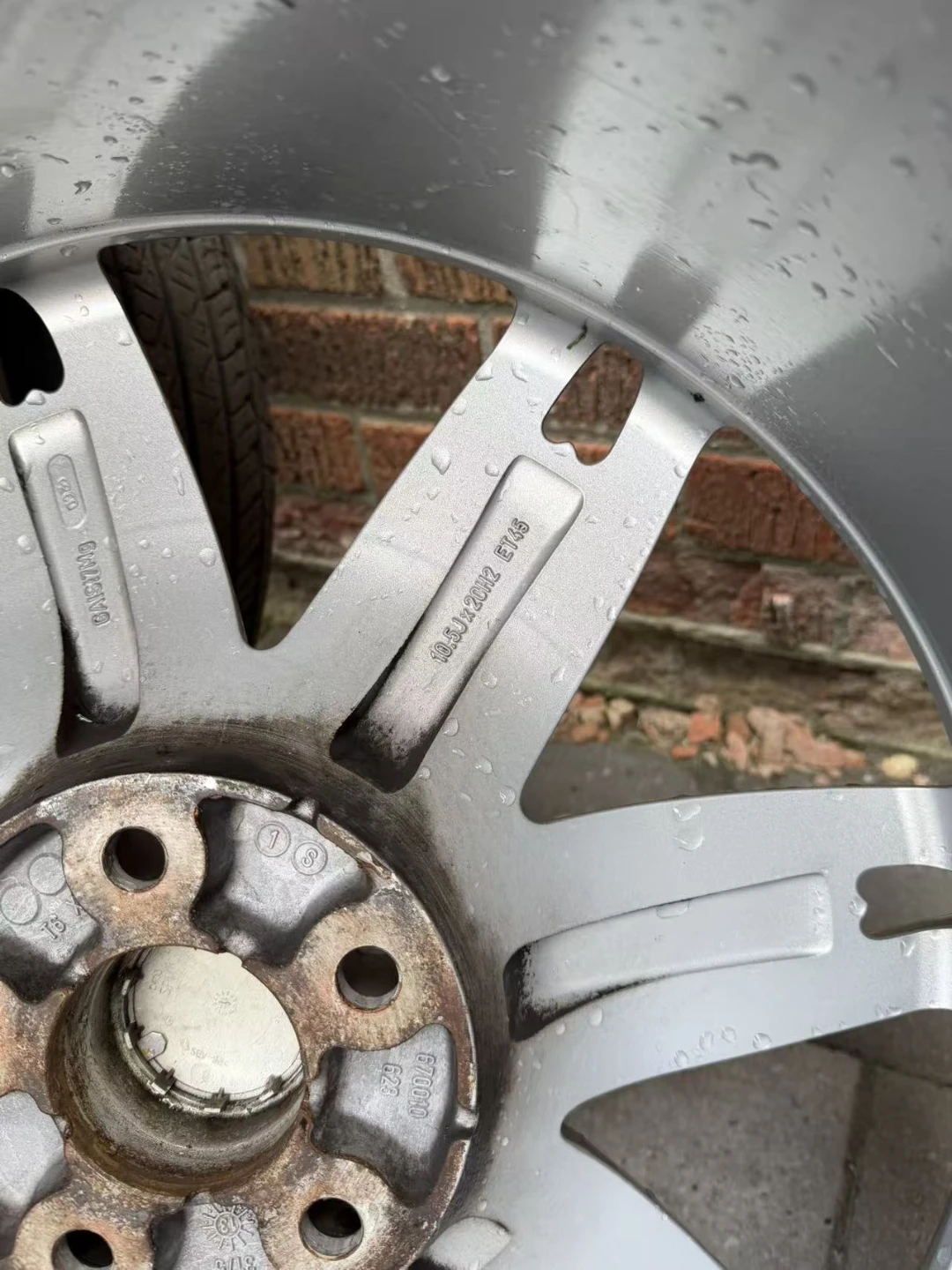 Set of 4 Maserati orignal Wheels with Tires - photo 3