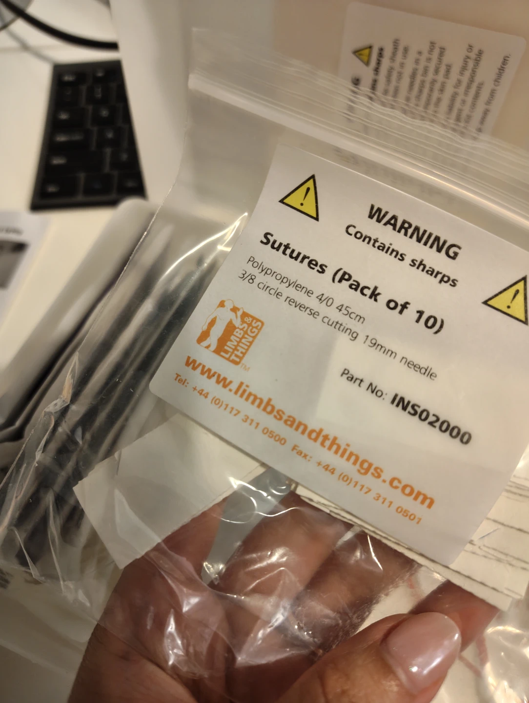 Limbs & Things Suture Tutor Plus Hands-on Kit - photo 3