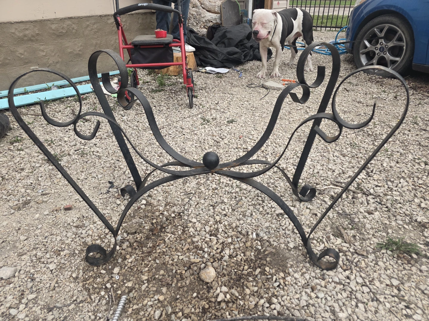Metal table legs