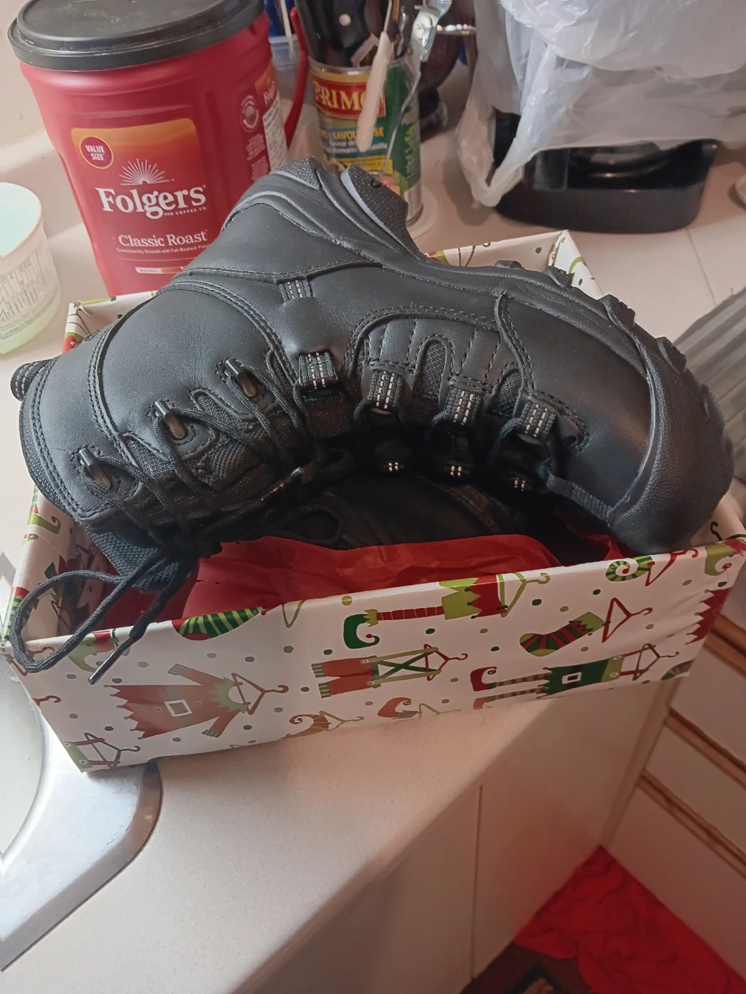 KEEN Black Work Boots