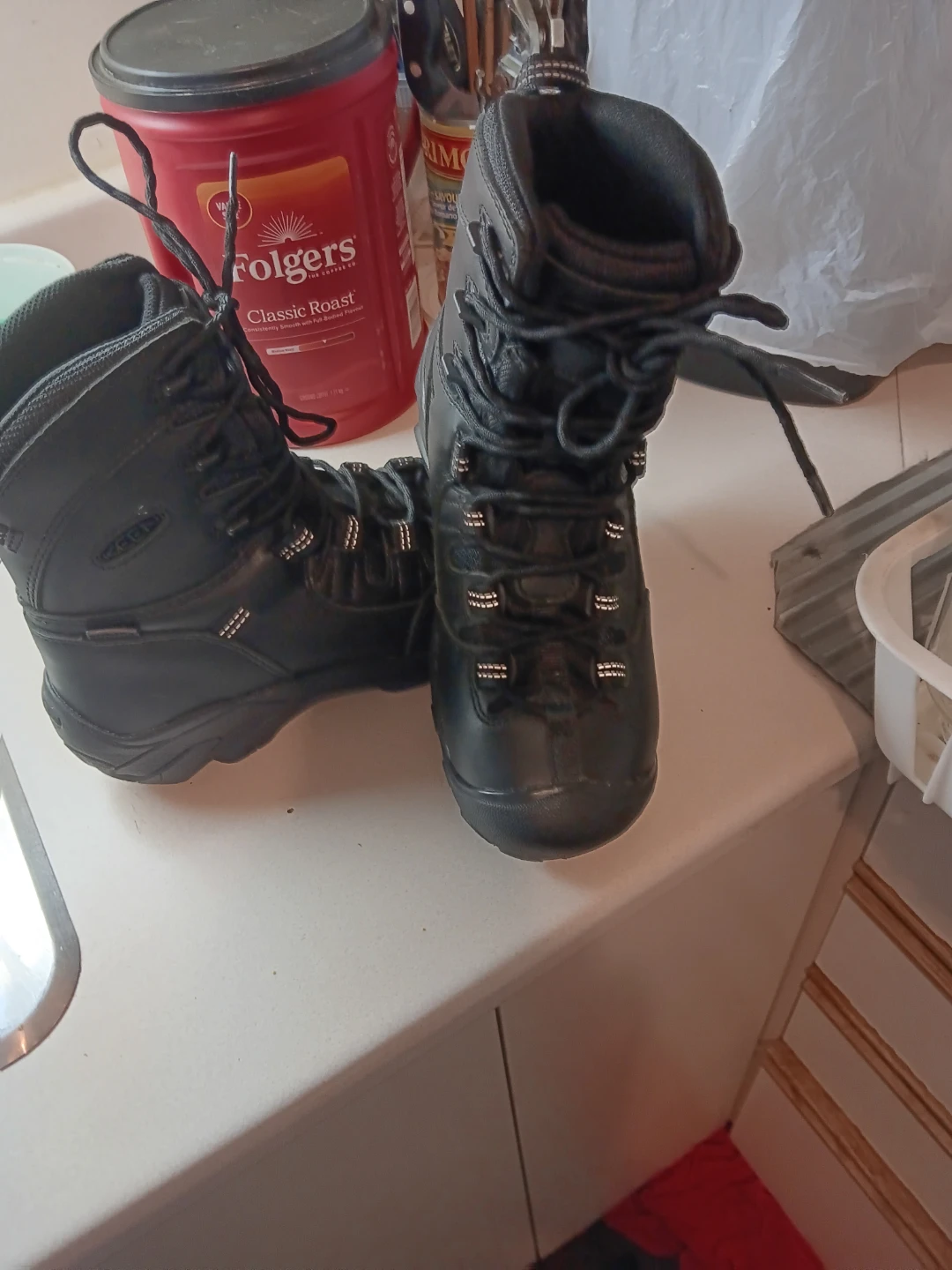 KEEN Black Work Boots - photo 2