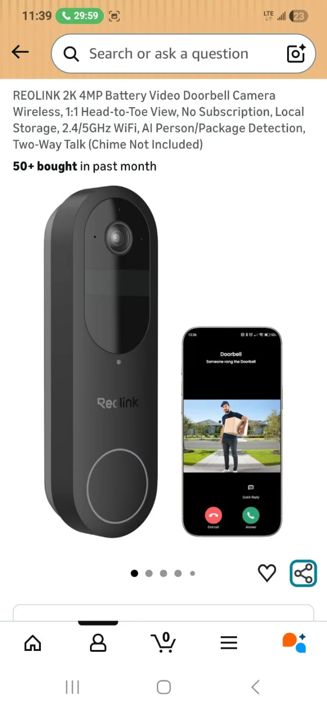 Reolink Video Doorbell Mount - photo 3