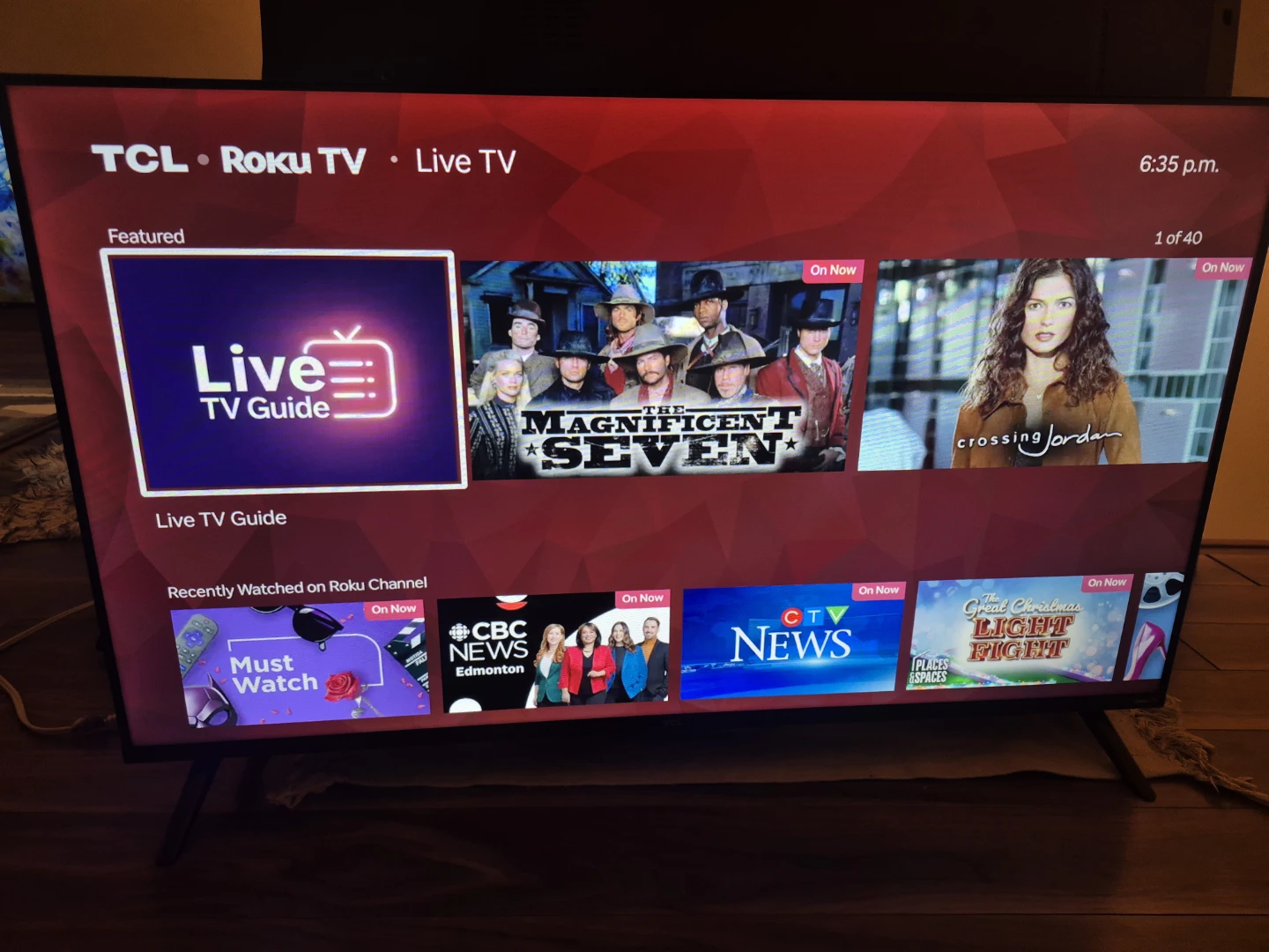 TCL Roku TV 40" smart - photo 4