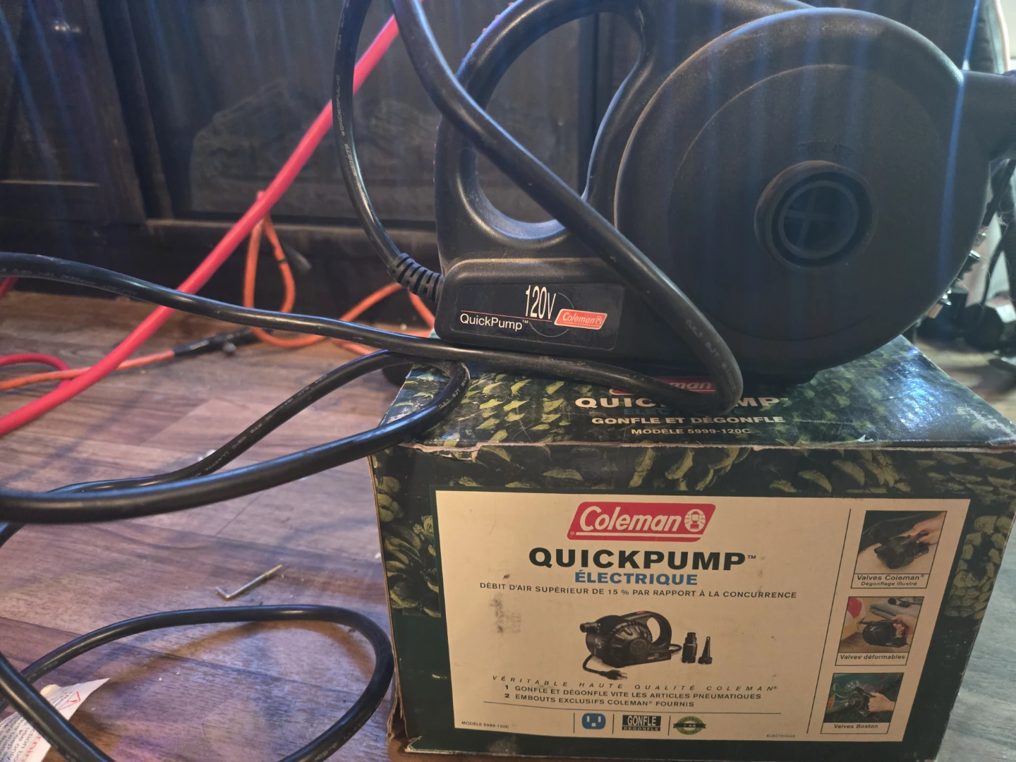 Coleman QuickPump Electric Air Pump 120V