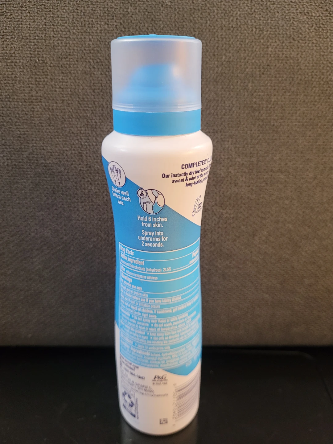 Secret Outlast Sweat & Odor Dry Spray Deodorant - photo 2
