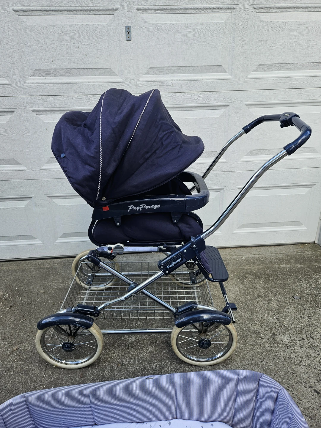 Beautiful made in italy pram stroller and bassinet - photo 2