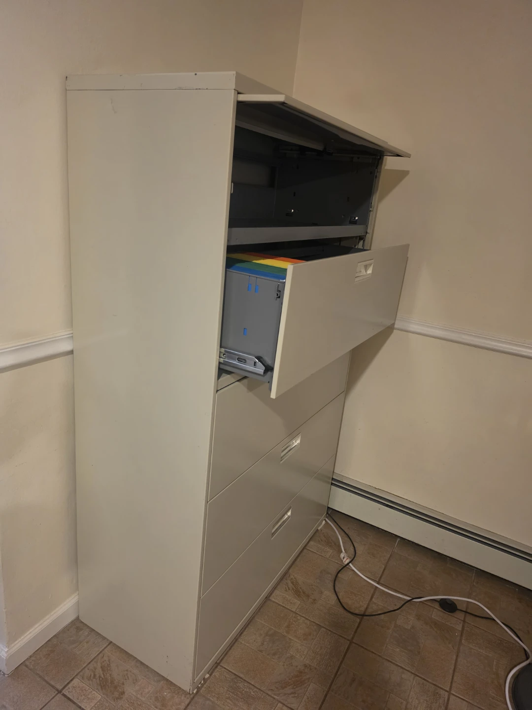 4-Drawer Filing Cabinet - photo 2