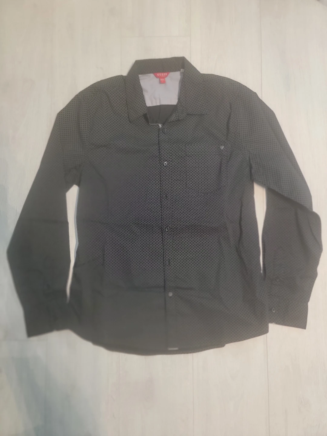 Guess Dress Men's Long Sleeve Button-Up Shirt - Size L