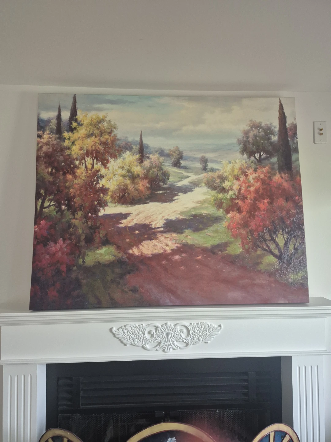 Tuscan Landscape Canvas Art 40in x 50in wide - photo 2