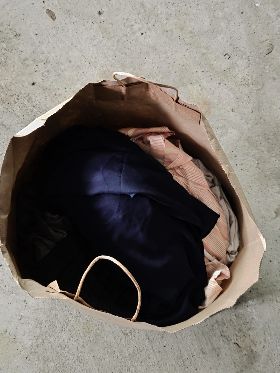 Bag of assorted shirts