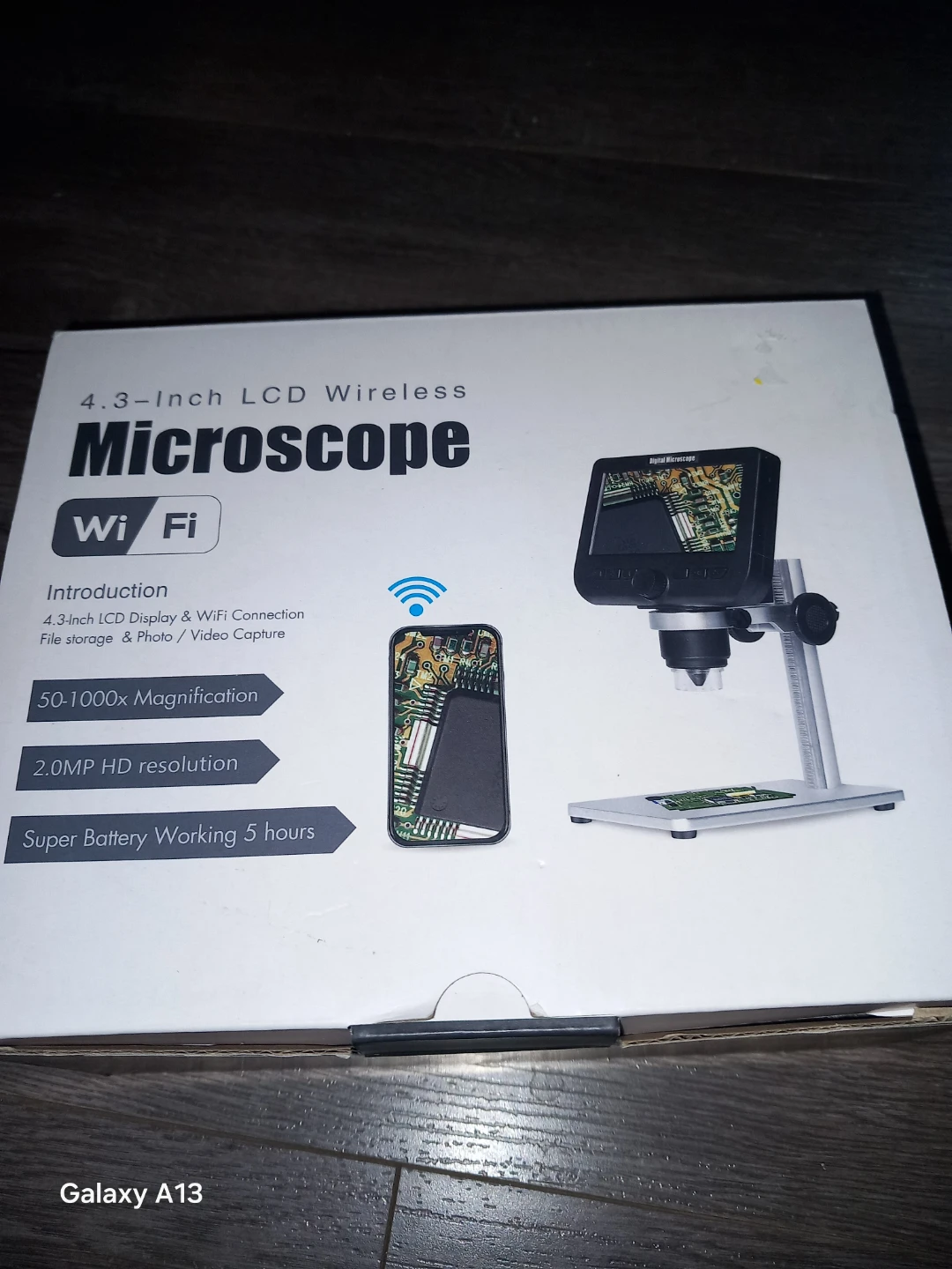 4.3-Inch LCD Wireless Microscope with Wi-Fi