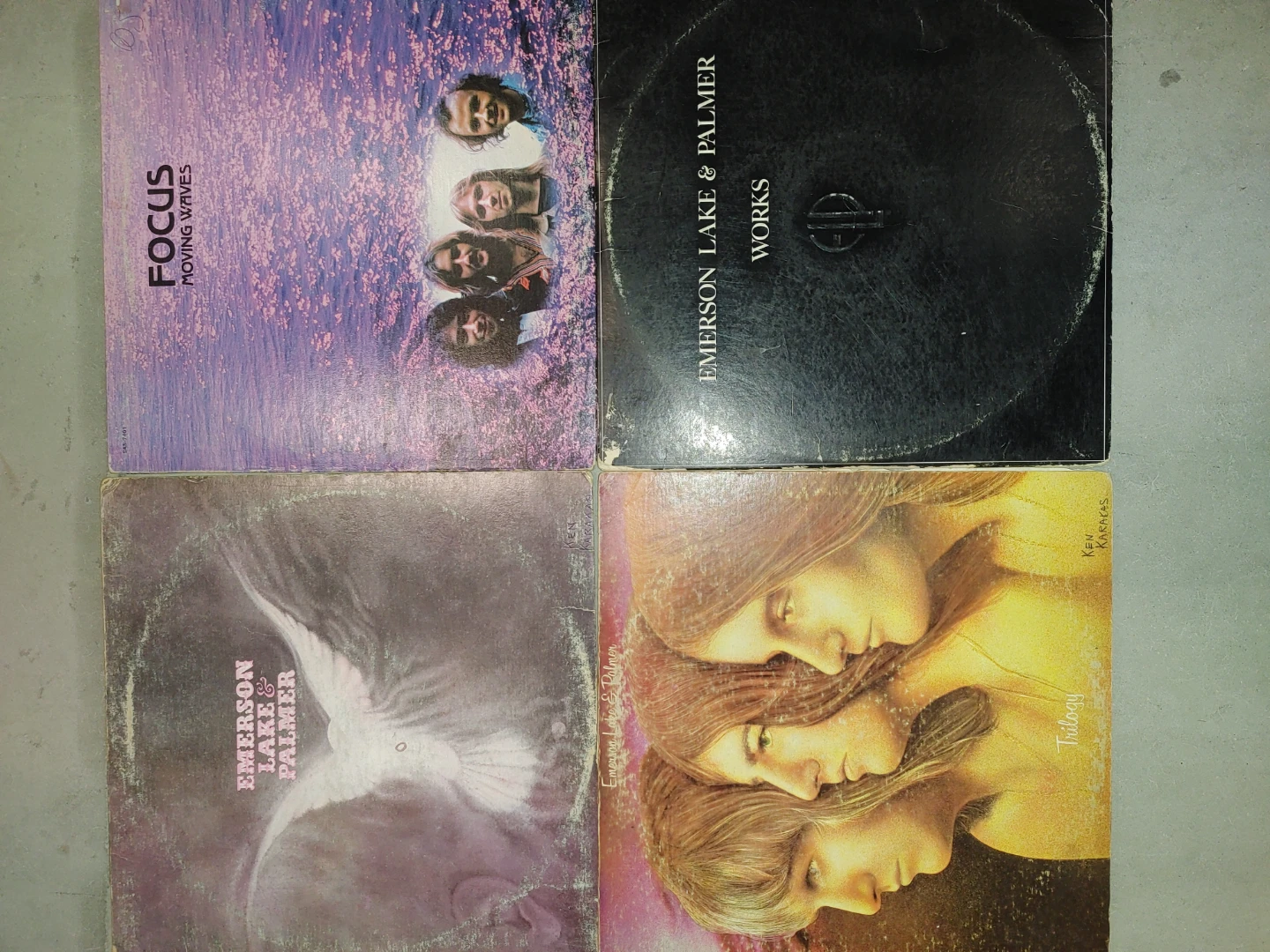Collection of 15 Classic Rock and Roll Vinyl Records - photo 4