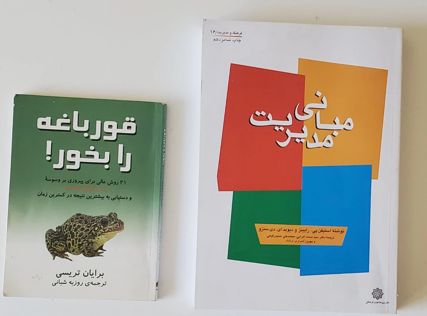 4 Persian Management & Self-Help Books - Brand New & Vintage - photo 2