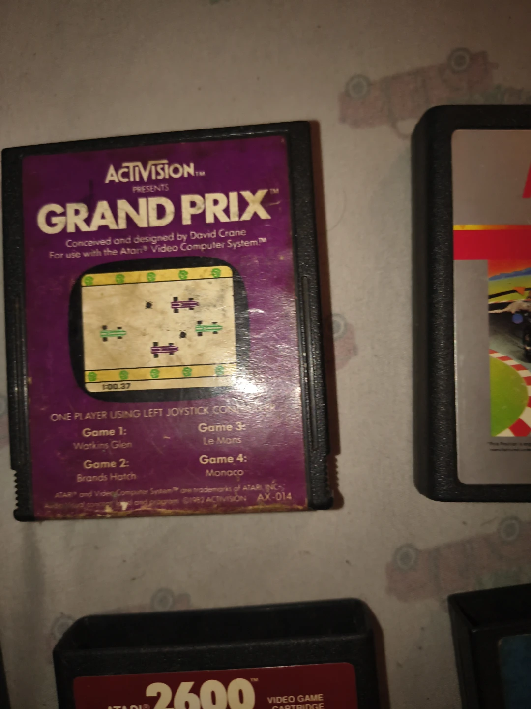 Activision Grand Prix Video Game Cartridge for Atari