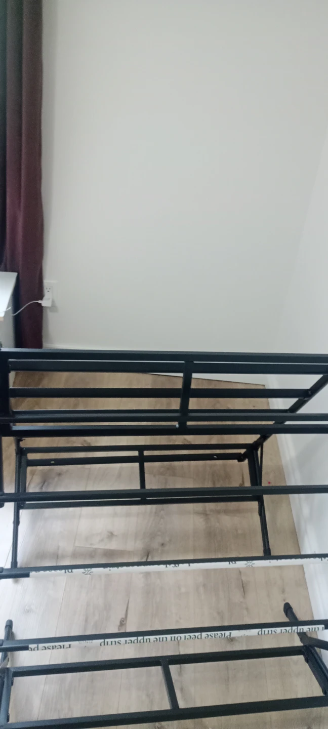 Black Metal Bed Frame - photo 2