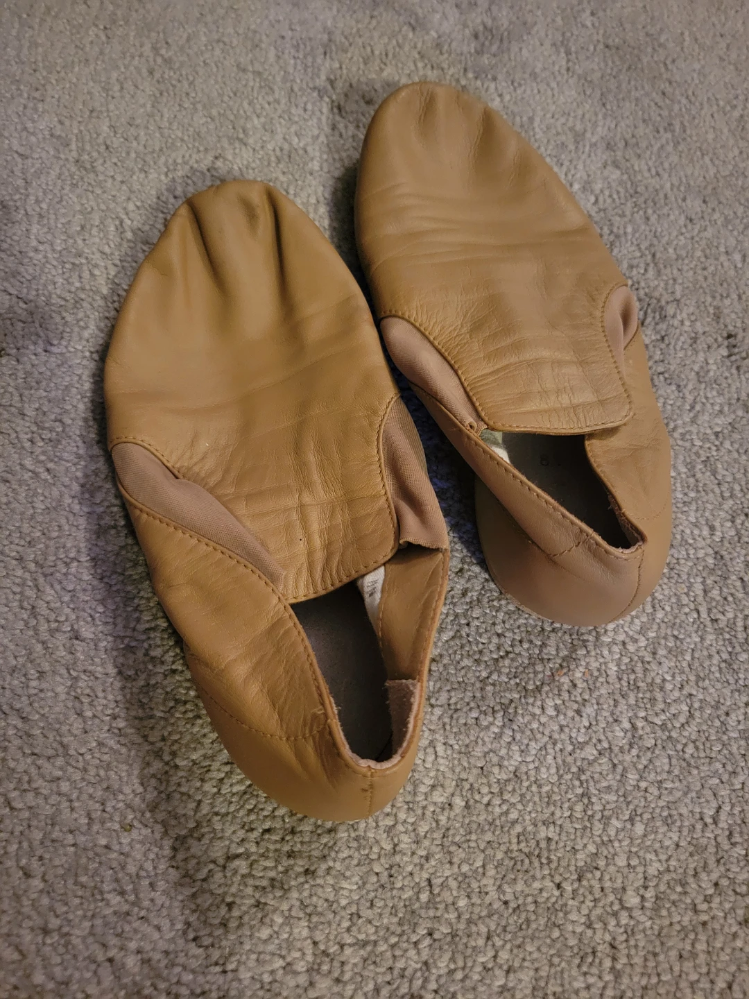 Bloch Dance /Jazz Split Sole Nude Tan Shoes 8.5 - photo 4